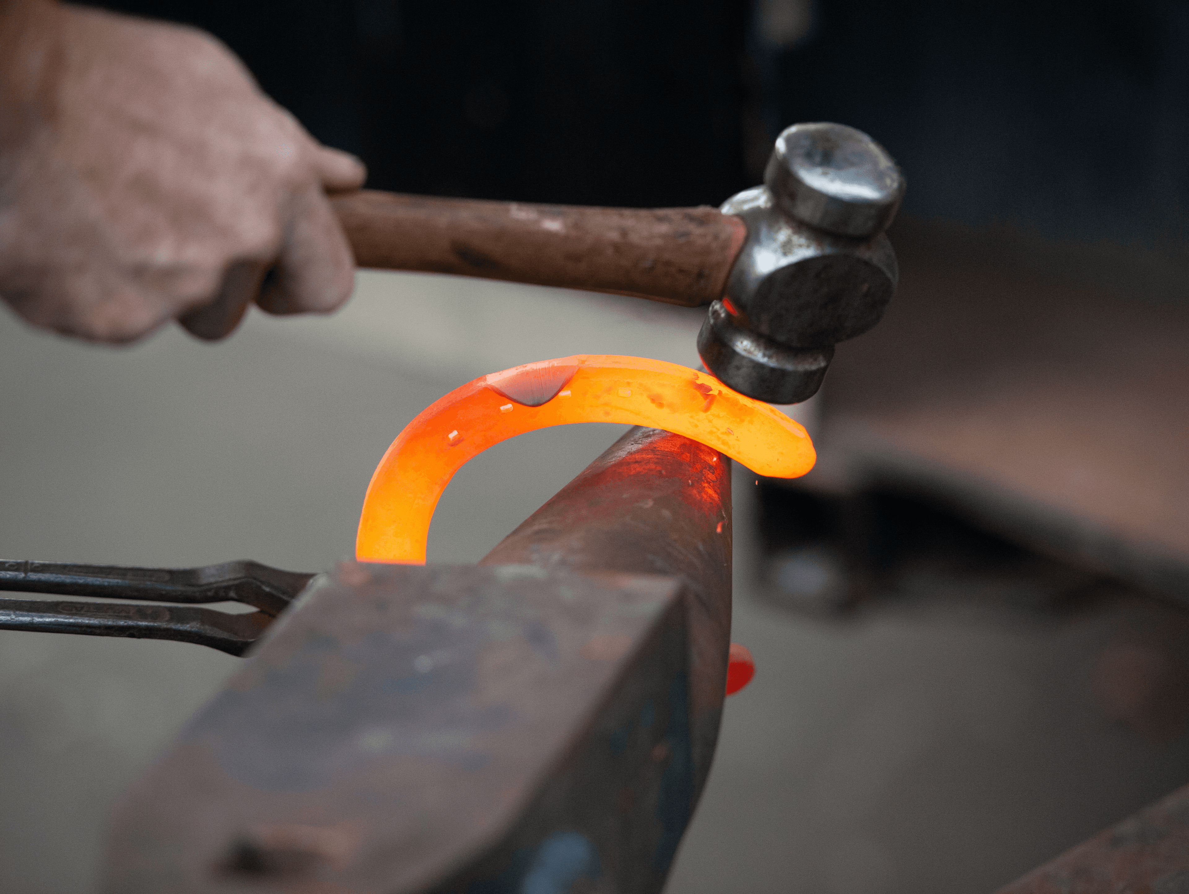 Horseshoe designed for lightweight performance and speed